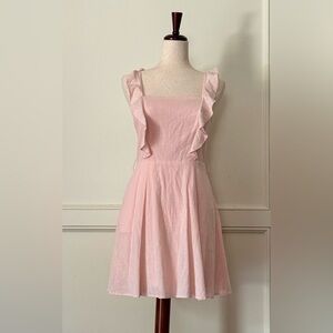 Dainty Pink Boutique A-Line Dress